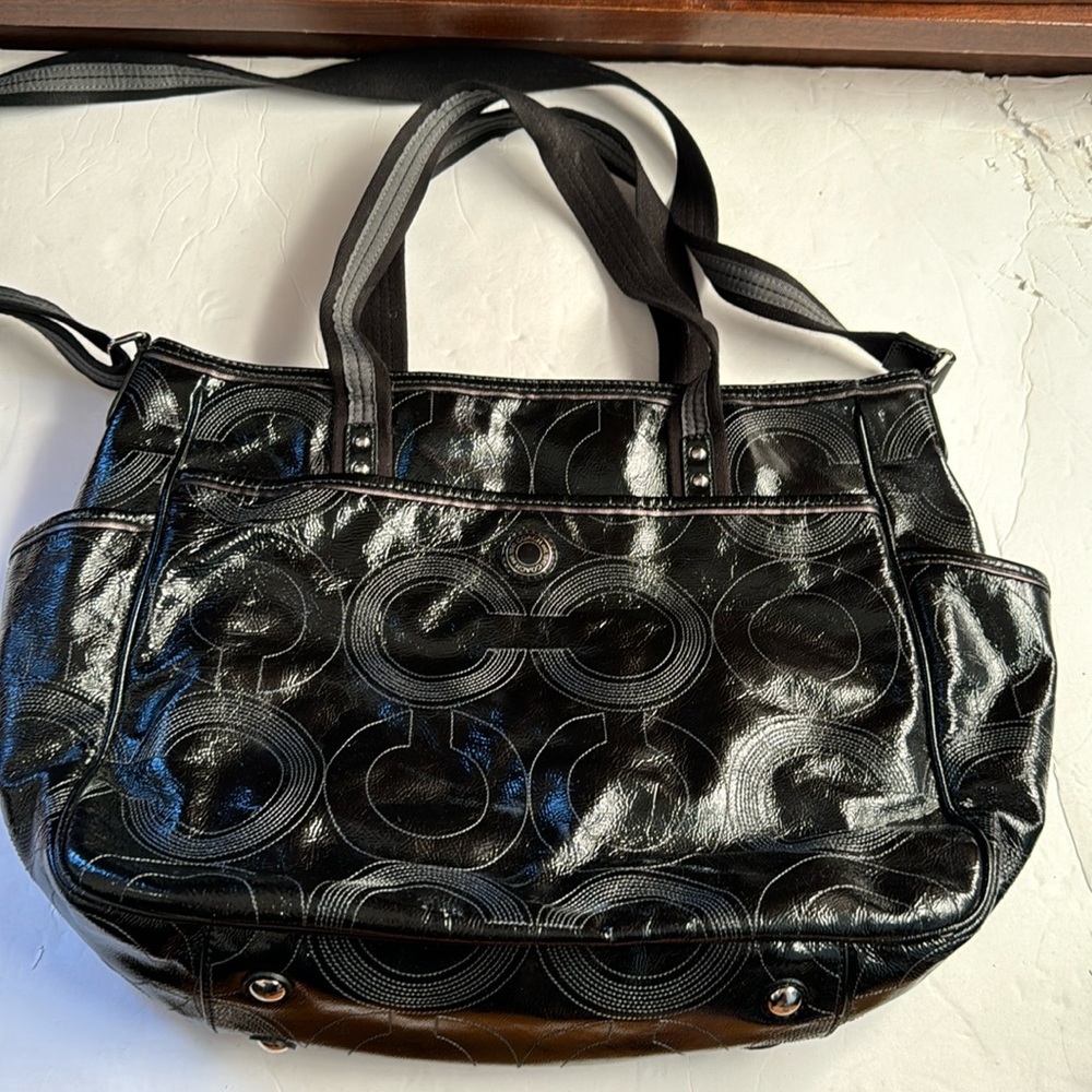 Vintage Coach diaper bag